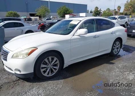 2013 Infiniti M37 из США, поврежденный, VIN JN1BY1AP6DM512236